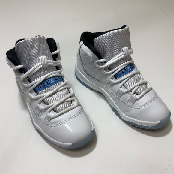 Nike Air Jordan 11 Retro “Legend Blue” Sneakers - Little Kids Size 13.5 - Picture 13 of 16